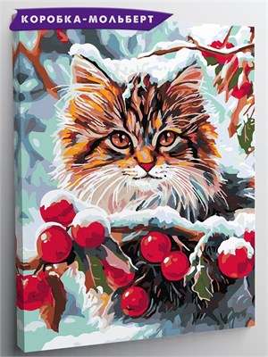 {{photo.Alt || photo.Description || 'Под снегом у калины - Кошка и ягоды.'}}