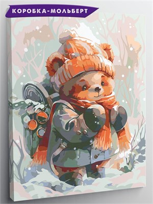 {{photo.Alt || photo.Description || 'Мишка идёт домой - Животные Зима.'}}