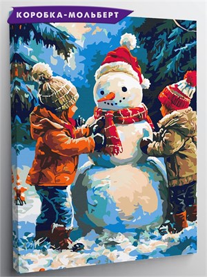{{photo.Alt || photo.Description || 'Снеговик и дети - Зима.'}}