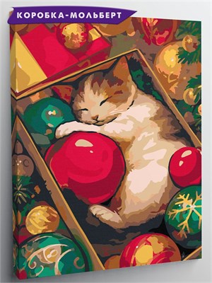 {{photo.Alt || photo.Description || 'Малыш в новогодней коробке - Котёнок.'}}