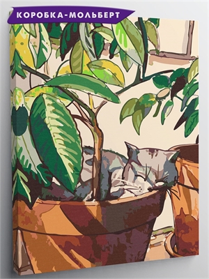 {{photo.Alt || photo.Description || 'Место для кошачьего сна - Котик в горшке - Животные.'}}