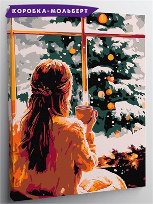 {{photo.Alt || photo.Description || 'Девушка у окна с горячим чаем - Канун праздника.'}}