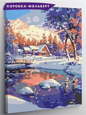 {{photo.Alt || photo.Description || 'Снежные горизонты - Лес и изба зимой.'}}